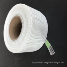 Building fixed board joint glass fiber tape